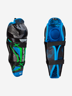 Щитки хоккейные детские Bauer X YTH, Черный Бауэр