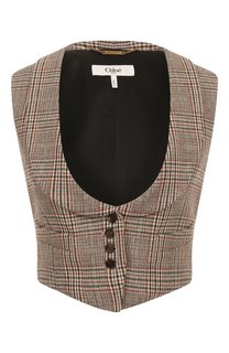 Шерстяной жилет Chloé