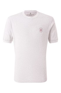 Хлопковая футболка Brunello Cucinelli
