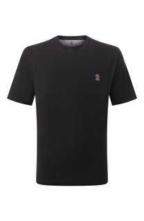 Хлопковая футболка Brunello Cucinelli