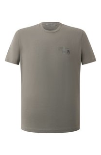 Хлопковая футболка Corneliani