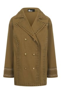 Хлопковое полупальто The Kooples