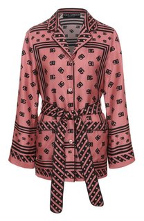 Шелковая блузка Dolce & Gabbana