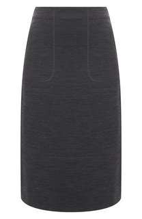 Шерстяная юбка Jil Sander