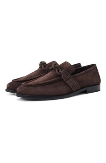 Замшевые лоферы Astaire Bottega Veneta