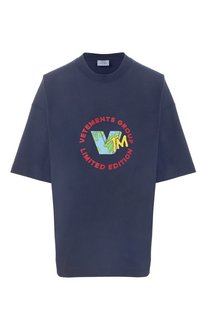 Хлопковая футболка VETEMENTS
