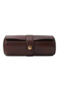 Кожаный футляр для часов Brunello Cucinelli