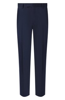 Брюки изо льна и шерсти Corneliani