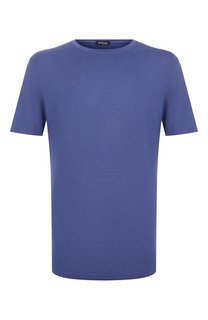 Футболка из хлопка и кашемира Kiton