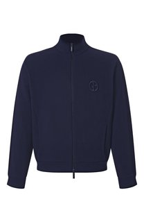 Толстовка из хлопка и кашемира Giorgio Armani