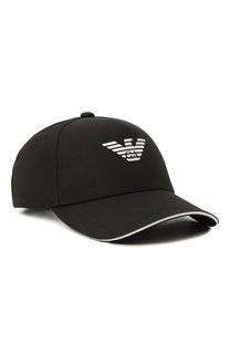 Хлопковая бейсболка Emporio Armani