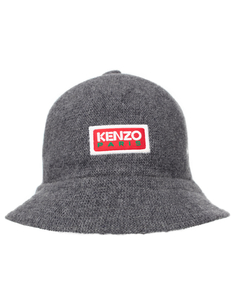 Серая панама из шерсти Kenzo