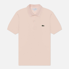 Мужское поло Lacoste L.12.12 Classic Fit, цвет розовый, размер L