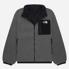 Мужская флисовая куртка The North Face Yumiori Reversible Fleece, цвет серый, размер M