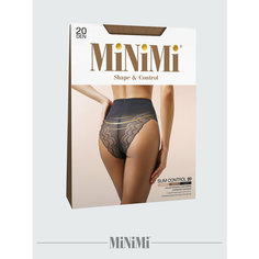 Колготки MiNiMi Slim Control, 20 den, размер 4, caramello