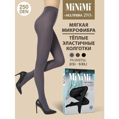 Колготки MiNiMi Multifibra, 250 den, размер 5, fumo