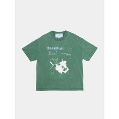 Футболка Jungles Jungles Togetherness Vintage, размер XL, зелёный