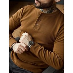 Лонгслив PossRis, размер 50/XL, , коричневый
