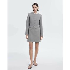 Юбка Gloria Jeans GJ Black, размер XS (38-40), серый