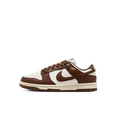 Кроссовки NIKE Dunk, полнота F (EU)/ на среднюю стопу, размер 8.5USW 6UK 40EU 39RU 25.5CM, коричневый, белый