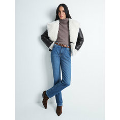 Джинсы зауженные Zarina slim, размер 2XS (RU 40), индиго