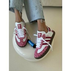 Кроссовки , полнота 5 (RU)/ на среднюю стопу, размер 40, розовый Без бренда