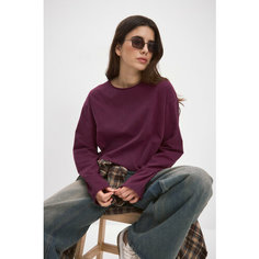 Лонгслив MICHOSSO, размер XS-S, , красный, бордовый