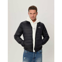 Пуховик EA7 EMPORIO ARMANI, размер XXL, черный