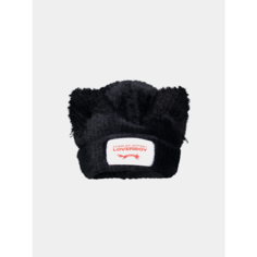 Шапка бини Charles Jeffrey Loverboy Fluffy Chunky Ears для мужчин и женщин, размер OneSize, черный
