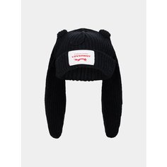 Шапка бини Charles Jeffrey Loverboy Chunky Rabbit для мужчин и женщин, размер OneSize, черный