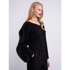 Блуза Zarina BLACK SWAN, размер XS (RU 42), черный