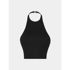 Топ XSAI Apron Top, размер XS, черный