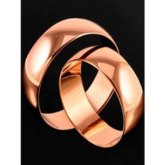Кольцо обручальное FJ Fallon Jewelry, размер 20, золотой