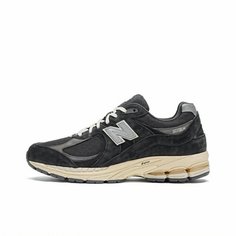 Кроссовки New Balance 2002R, полнота F (EU)/ на среднюю стопу, размер 8.5US 42EU 41RU 26.5СМ, черный