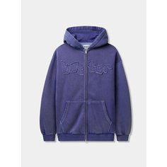 Толстовка Butter Goods Mineral Wash, размер M, , синий