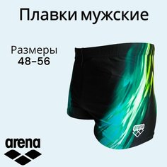 Шорты для плавания arena, размер 50, черный
