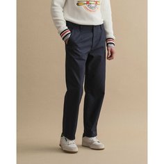 Брюки чинос GANT, размер 34, marine