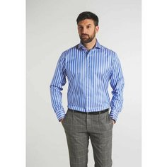 Рубашка Eterna Modern Fit, размер 40/RU46, blue