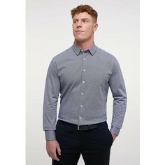 Рубашка Eterna Slim Fit, размер 46/RU58, blue