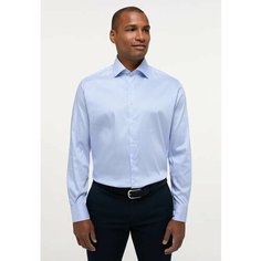 Рубашка Eterna Modern Fit, размер 43/RU52, light blue