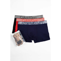 Трусы CALVIN KLEIN, комплект из 3 шт., размер M, разноцветный
