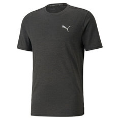 Футболка PUMA Run Favorite Heather Tee M, размер XXL, черный