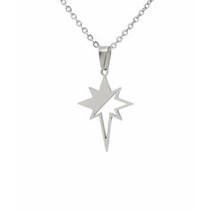 Колье SILVARIE, длина 50 см, серебряный