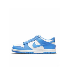 Кроссовки NIKE Dunk, полнота F (EU)/ на среднюю стопу, размер 5.5Y 5UK 38EU 37RU 24CM, голубой