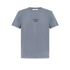 Футболка Stone Island, размер XXL, синий