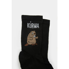 Носки Super socks Мем, размер 40-45, черный