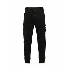 Брюки спортивные Stone Island Compass, размер 32, черный