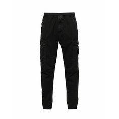 Брюки спортивные Stone Island Compass, размер 30, черный