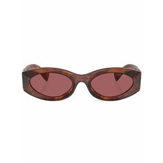 Солнцезащитные очки Miu Miu, коричневый