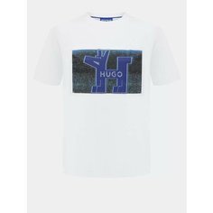 Футболка HUGO, размер XXL, белый